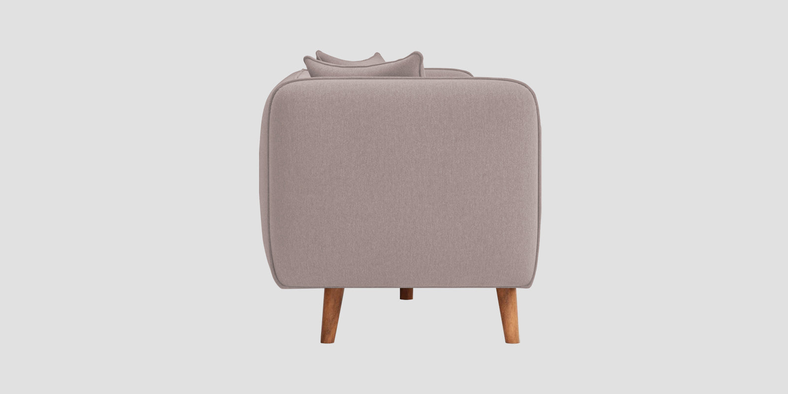 Reva Fabric 3 Seater Sofa In Almond Beige Colour - Febonic Living