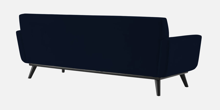 Tucker Velvet 3 Seater Sofa In Dark Blue Colour - Febonic Living