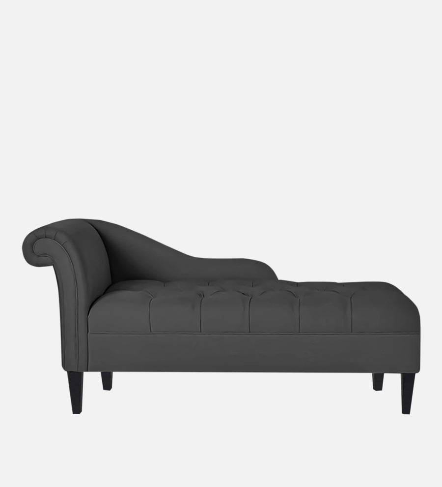 Adria Fabric Rhs Chaise Lounger In Charcoal Grey Colour - Febonic Living