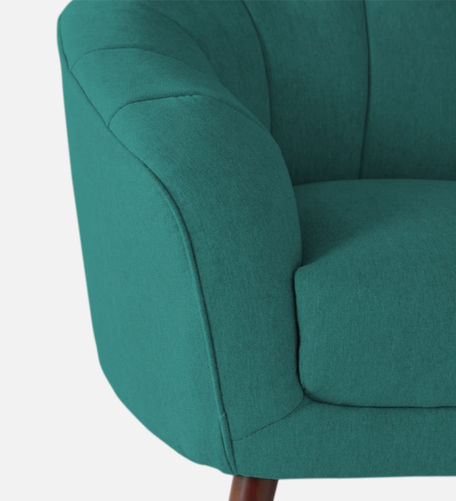 Benjamin Fabric 1 Seater Sofa In Sea Green Colour - Febonic Living