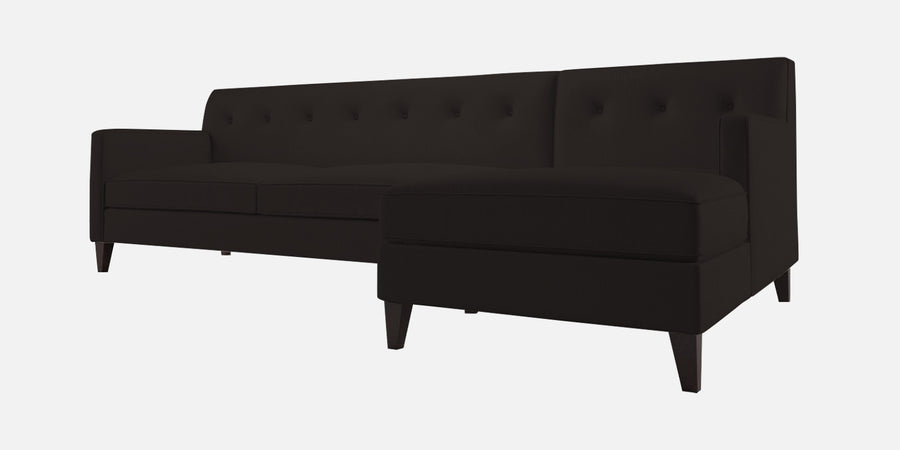 Miller Fabric Lhs Sectional Sofa 3 Lounger In Cara Brown Colour - Febonic Living