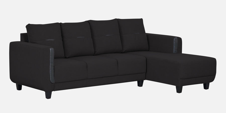 Perry Fabric Lhs Sectional Sofa 3 Lounger In Maba Grey Colour - Febonic Living
