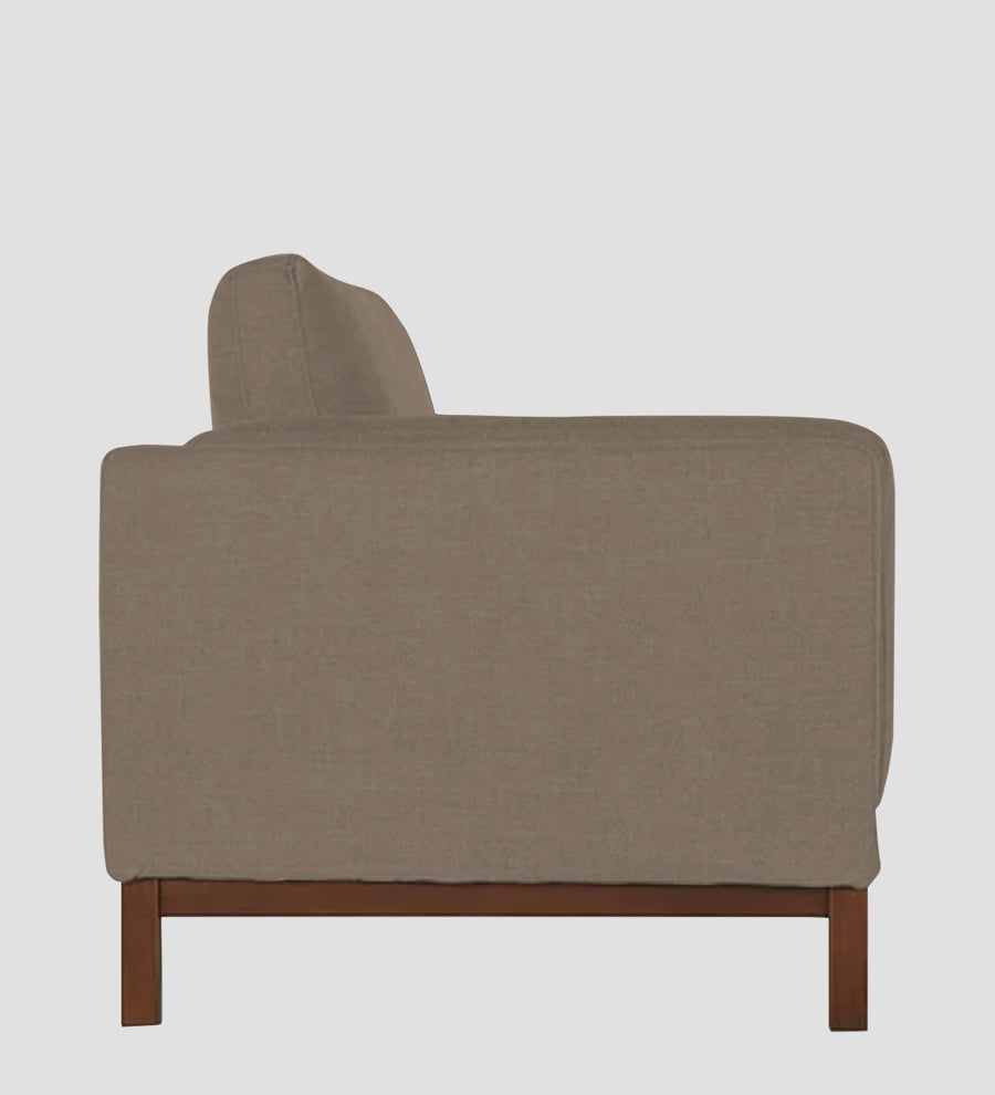 Borry Fabric 1 Seater Sofa In Hazel Beige Colour - Febonic Living
