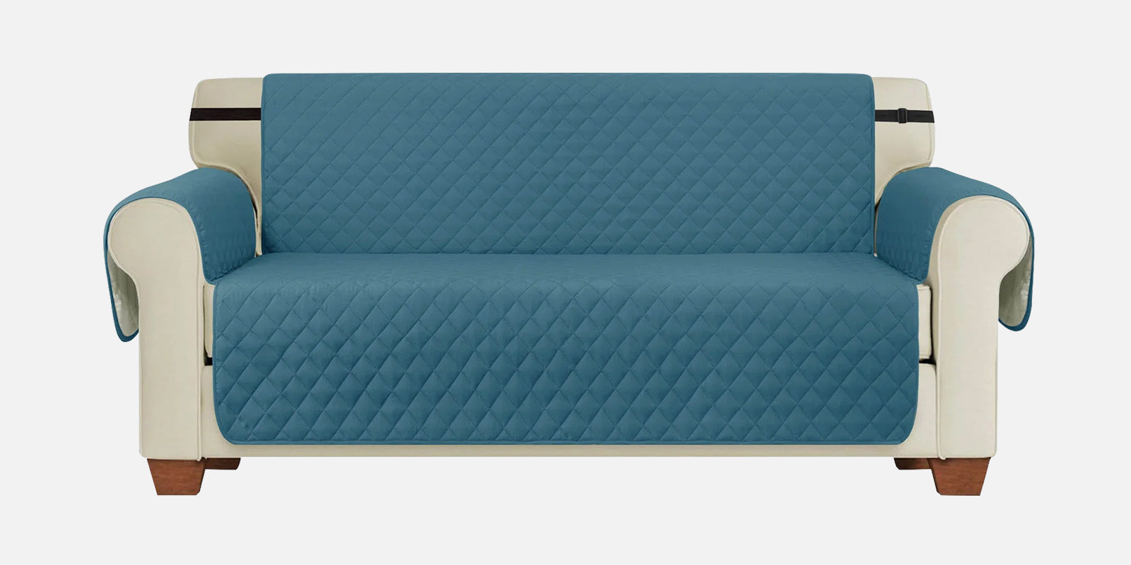 Sofa Cover Fabric in Aqua Blue Colour