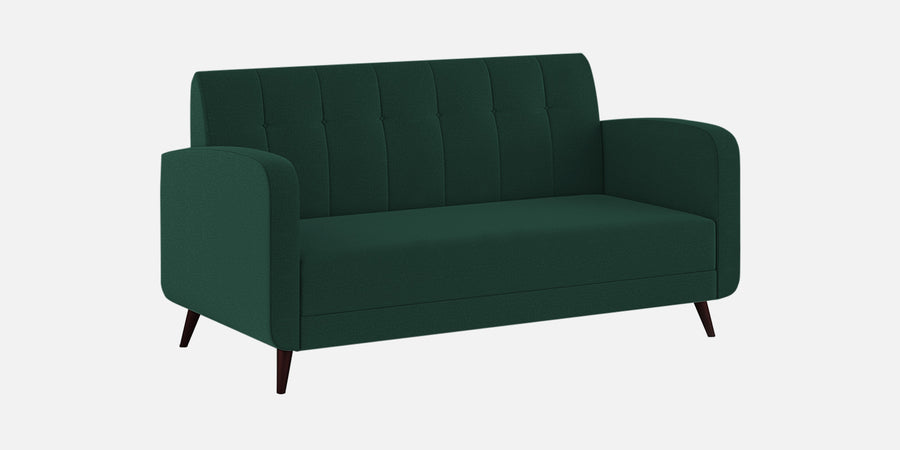 Wiki Velvet 3 Seater Sofa In Forest Green Colour - Febonic Living