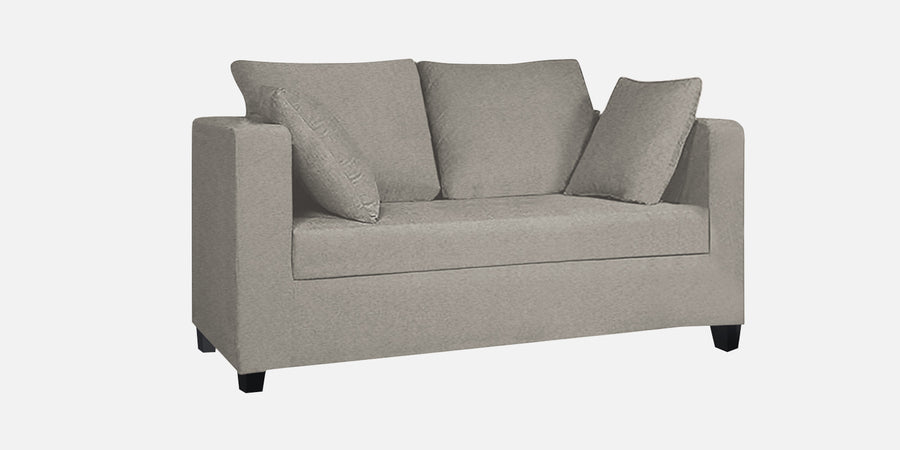Nuska Fabric 2 Seater Sofa In Ash Grey Colour - Febonic Living