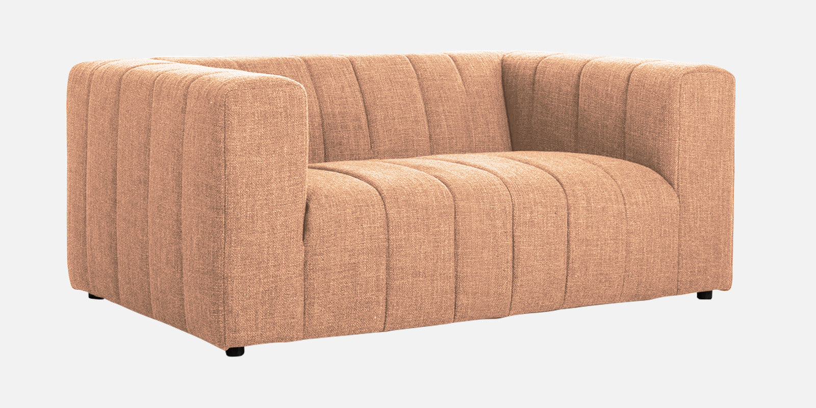 Lara Fabric 2 Seater Sofa in Cosmic Beige Colour