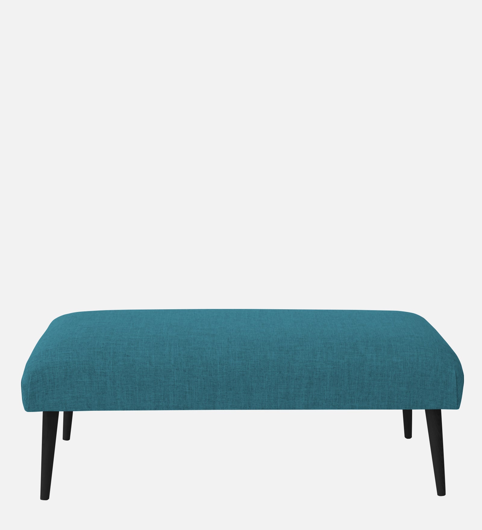 Adon Velvet Bench In Aqua Blue Colour