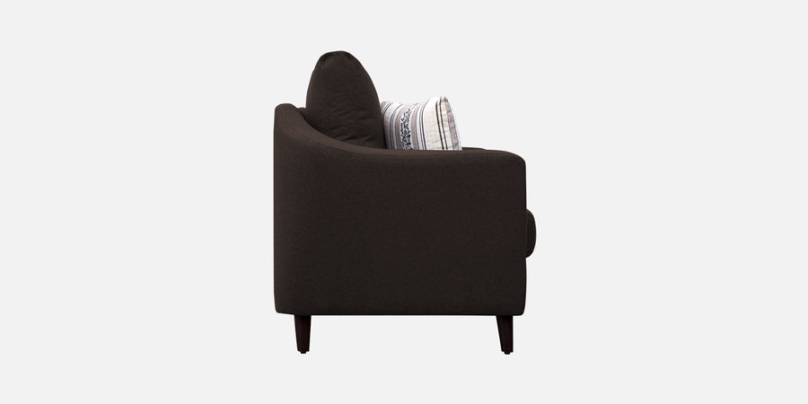 Kevin Fabric 2 Seater Sofa In Coffee Brown Colour - Febonic Living