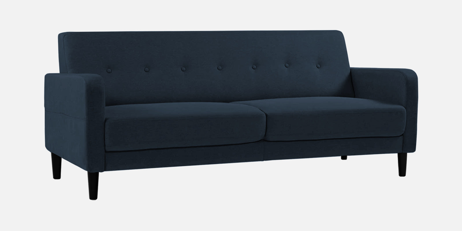 Marq Fabric 3 Seater Sofa in Denim Blue Colour