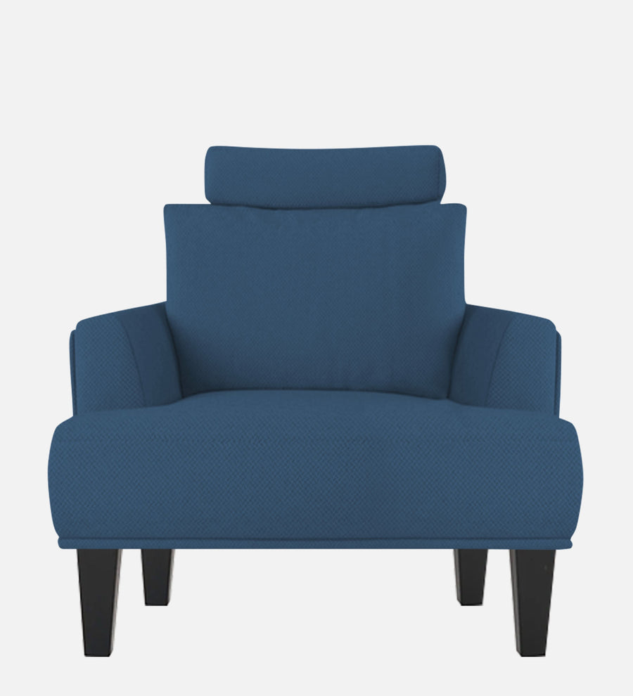 Como Fabric 1 Seater Sofa In Light Blue Colour - Febonic Living