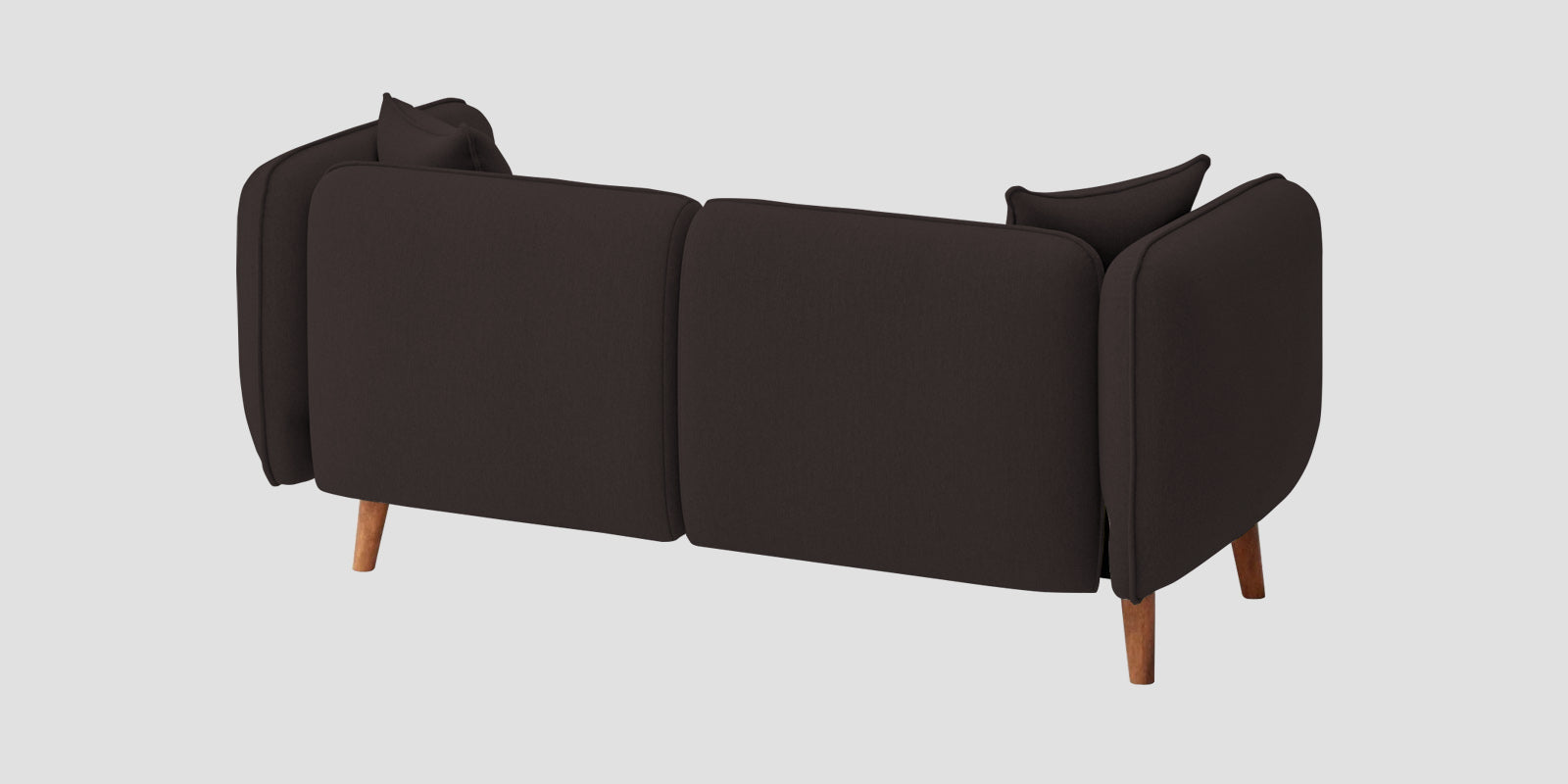 Reva Fabric 2 Seater Sofa In Pebble Brown Colour - Febonic Living