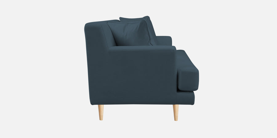 Woody Fabric 2 Seater Sofa In Cobalt Blue Colour - Febonic Living