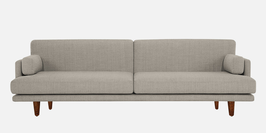 Ricky Fabric 3 Seater Sofa In Ash Grey Colour - Febonic Living