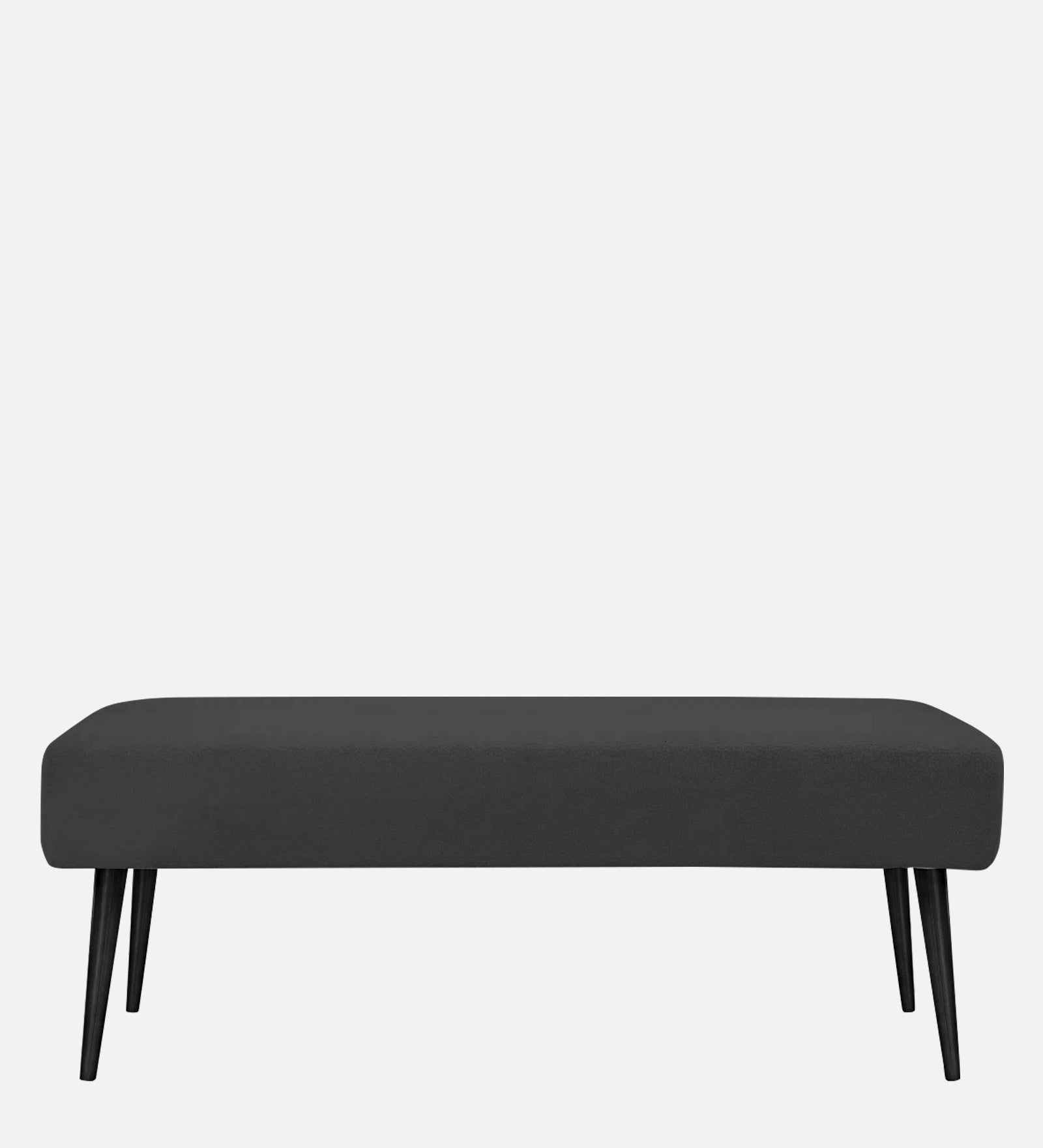 Orbit Fabric Bench In Charcoal Grey Colour