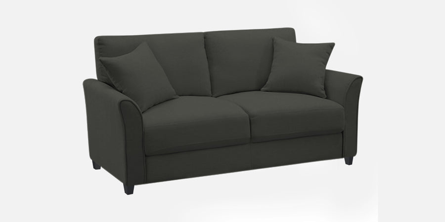 Daroo Velvet 2 Seater Sofa In Hory Grey Colour - Febonic Living