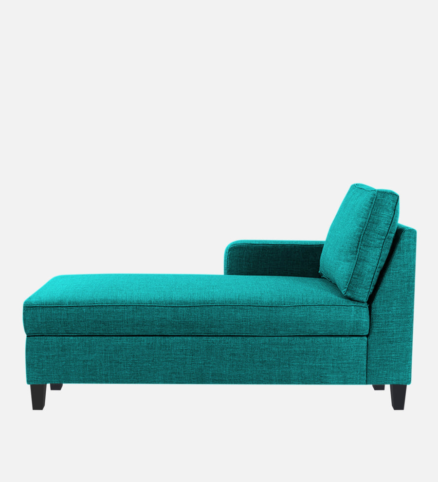 Harry Fabric Lhs Chaise Lounger In Sea Green Colour - Febonic Living
