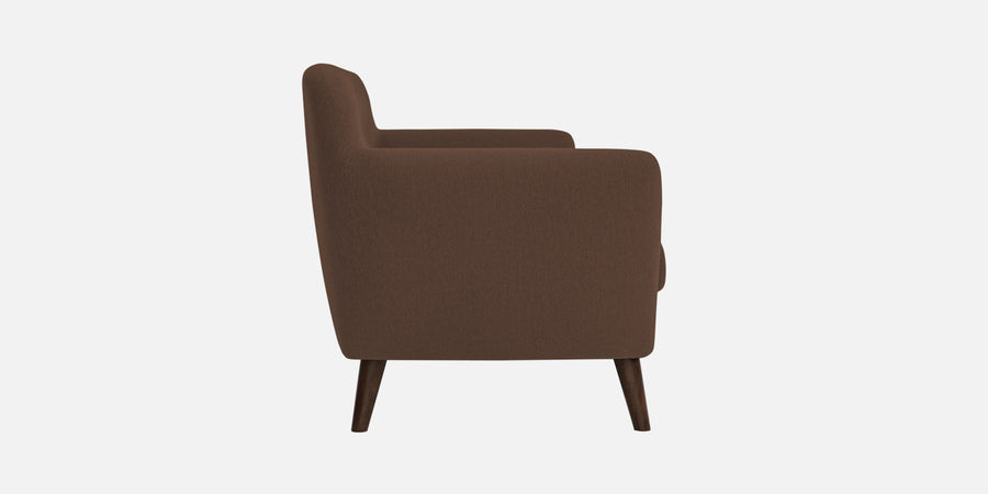 Goofy Fabric 3 Seater Sofa In Ash Brown Colour - Febonic Living