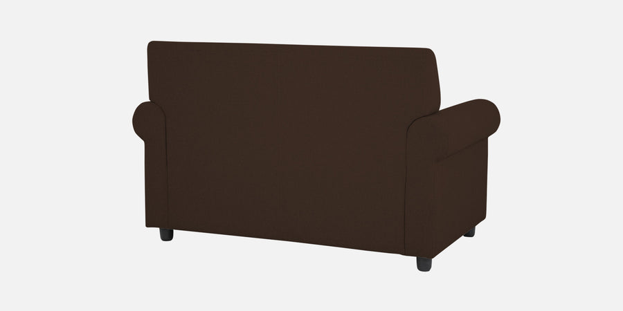 Ribby Fabric 2 Seater Sofa In Cidar Brown Colour - Febonic Living