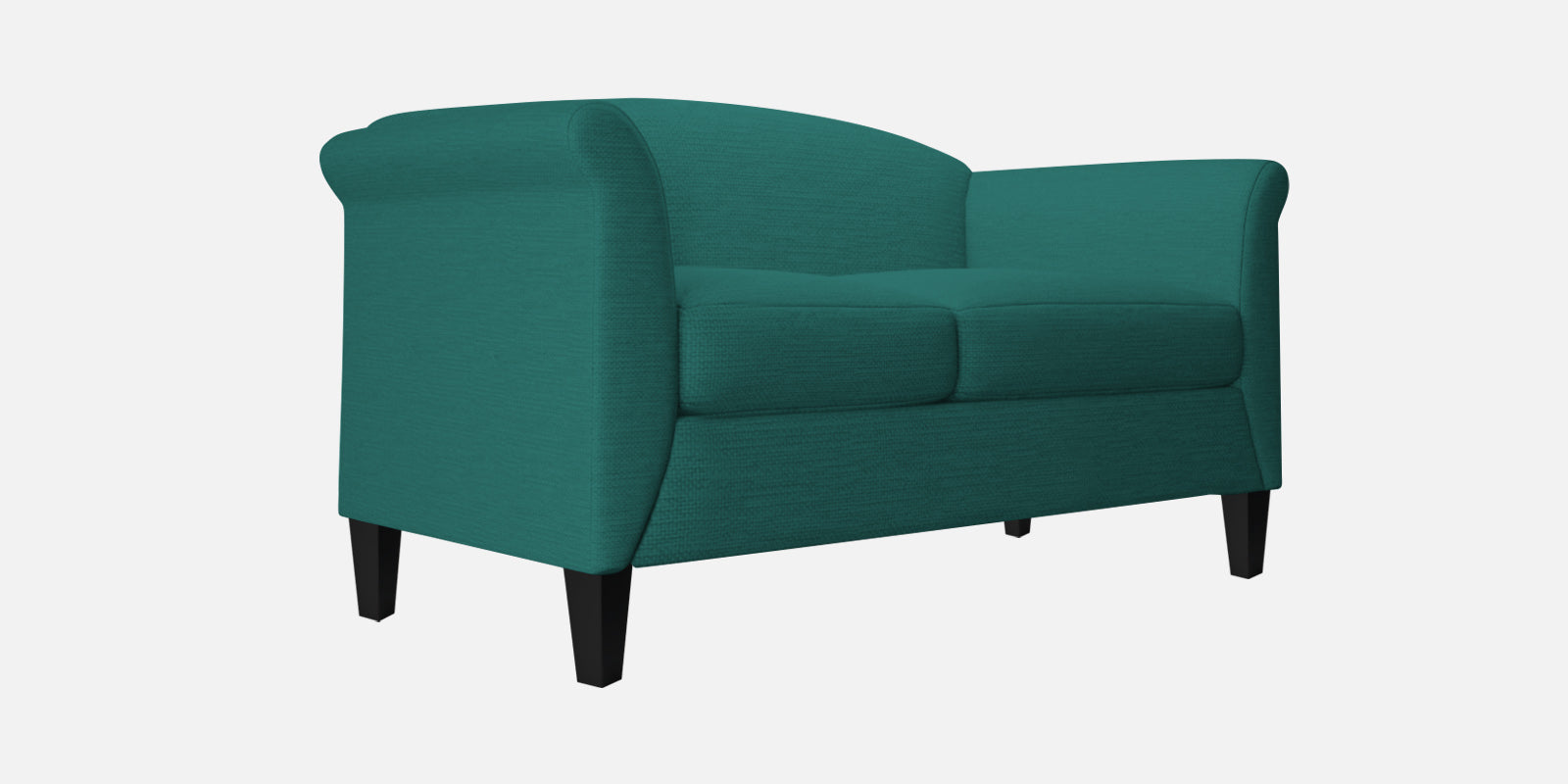 Kimber Fabric 2 Seater Sofa in Sea Green Colour