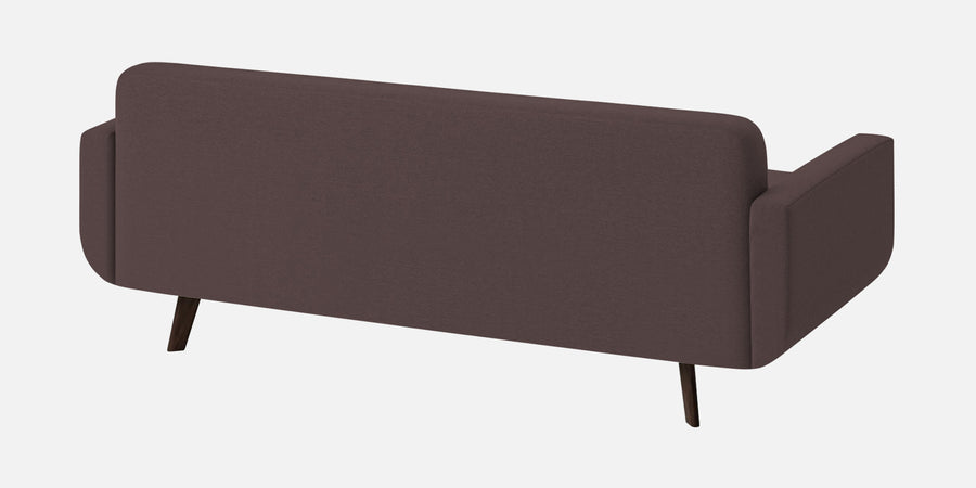 Marsela Fabric 3 Seater Sofa In Night Brown Colour - Febonic Living