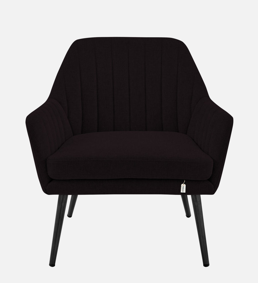 Bella Fabric Arm Chair In Cara Brown Colour - Febonic Living