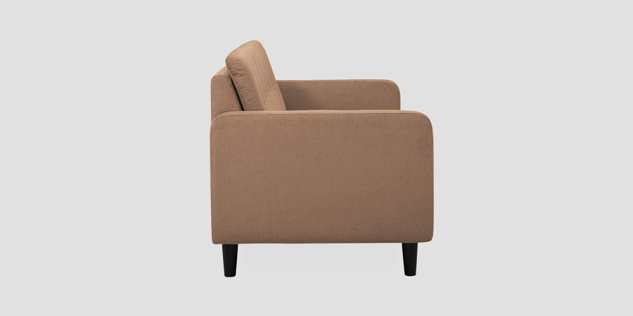 Noha Fabric 2 Seater Sofa In Cosmic Beige Colour - Febonic Living