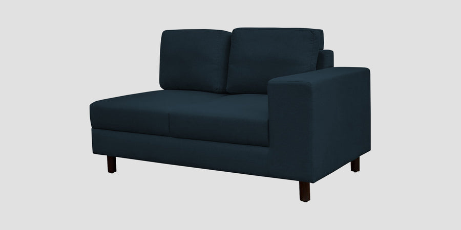 Betty Fabric 6 Seater Lhs Corner Sofa In Cool Blue Colour - Febonic Living