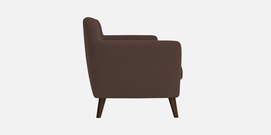 Goofy Fabric 2 Seater Sofa In Caramel Brown Colour - Febonic Living