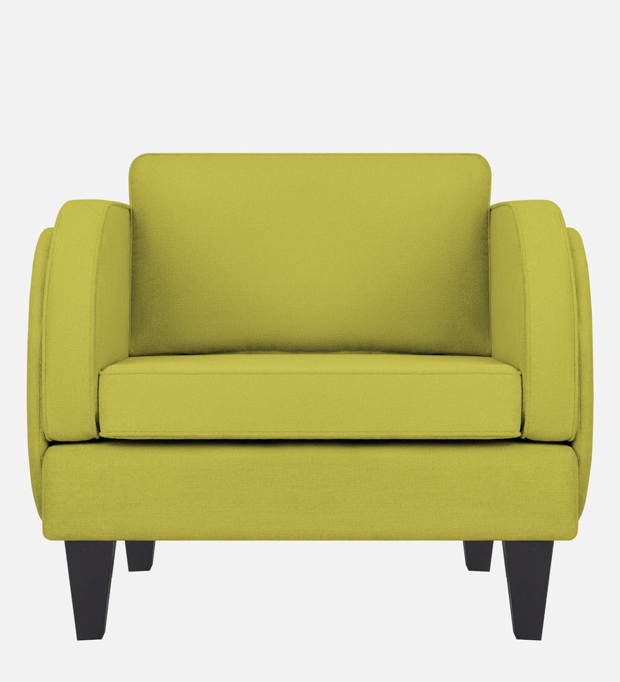 Siddy Fabric 1 Seater Sofa In Parrot Green Colour - Febonic Living
