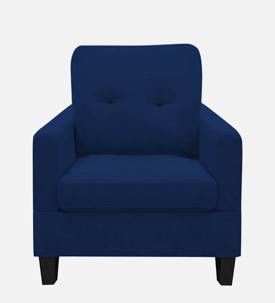 Thomas Fabric 1 Seater Sofa In Royal Blue Colour - Febonic Living