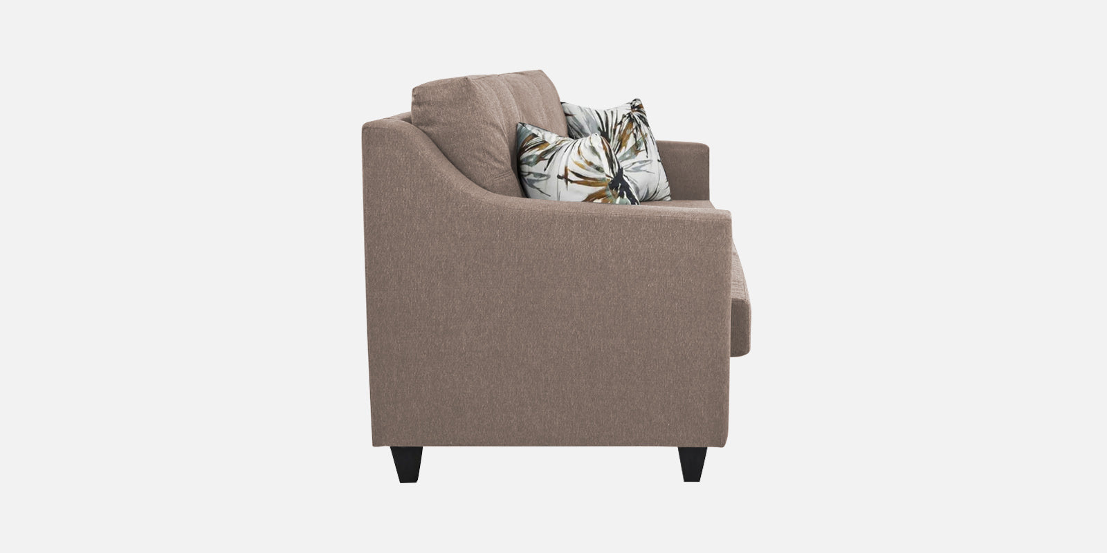 Welly Fabric 2 Seater Sofa In Kadhi Beige Colour