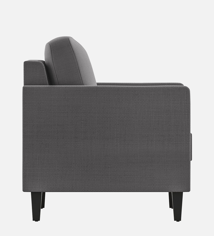 Nori Fabric 1 Seater Sofa In Sudo Grey Colour - Febonic Living