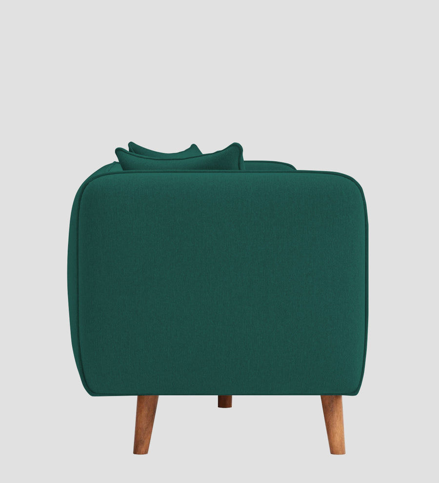 Reva Fabric 1 Seater Sofa In Sage Green Colour - Febonic Living