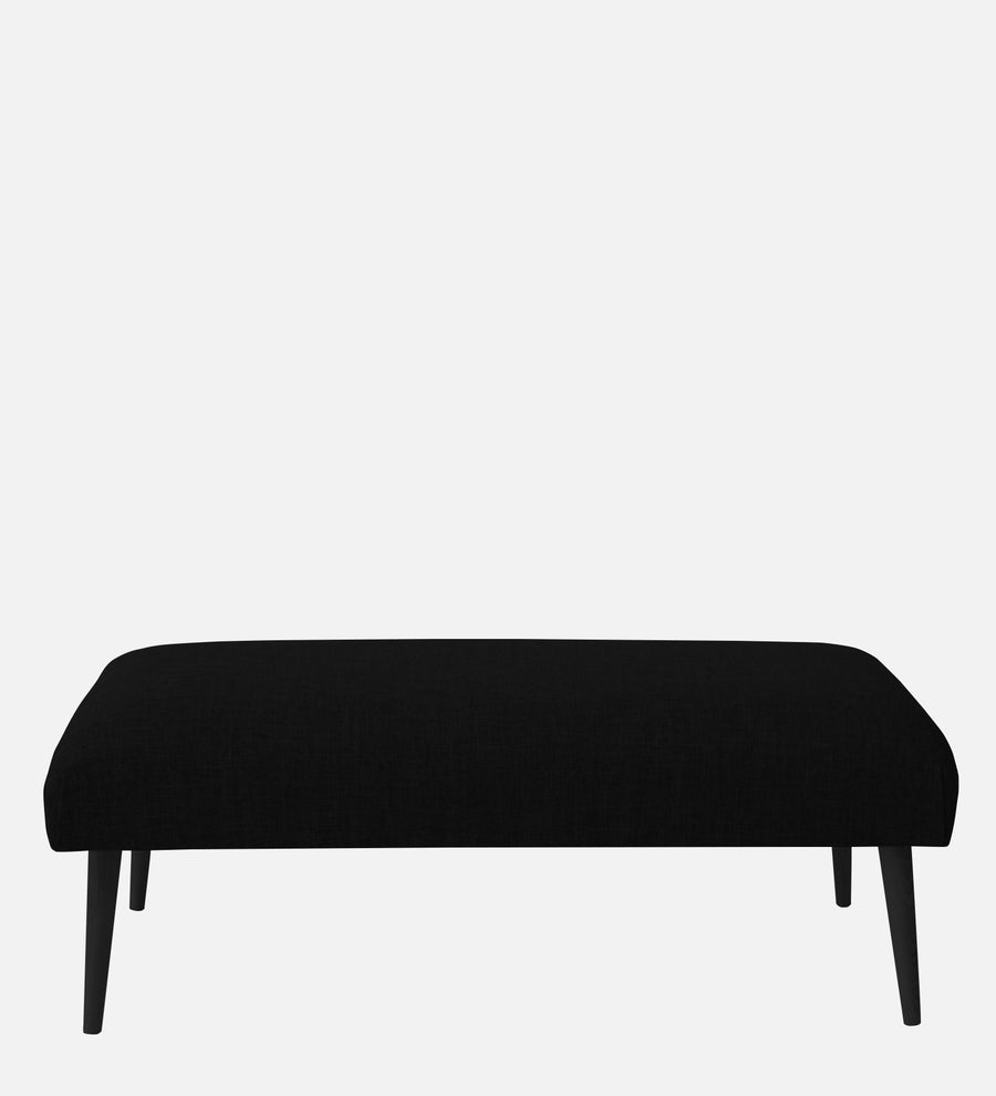 Adon Velvet Bench In Adam Black Colour - Febonic Living