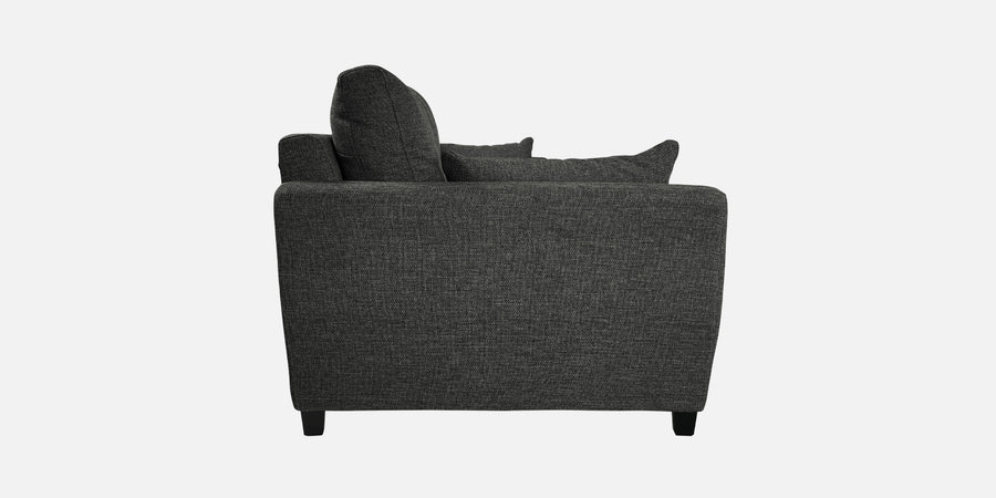 Mario Fabric 3 Seater Sofa In Charcoal Grey Colour - Febonic Living