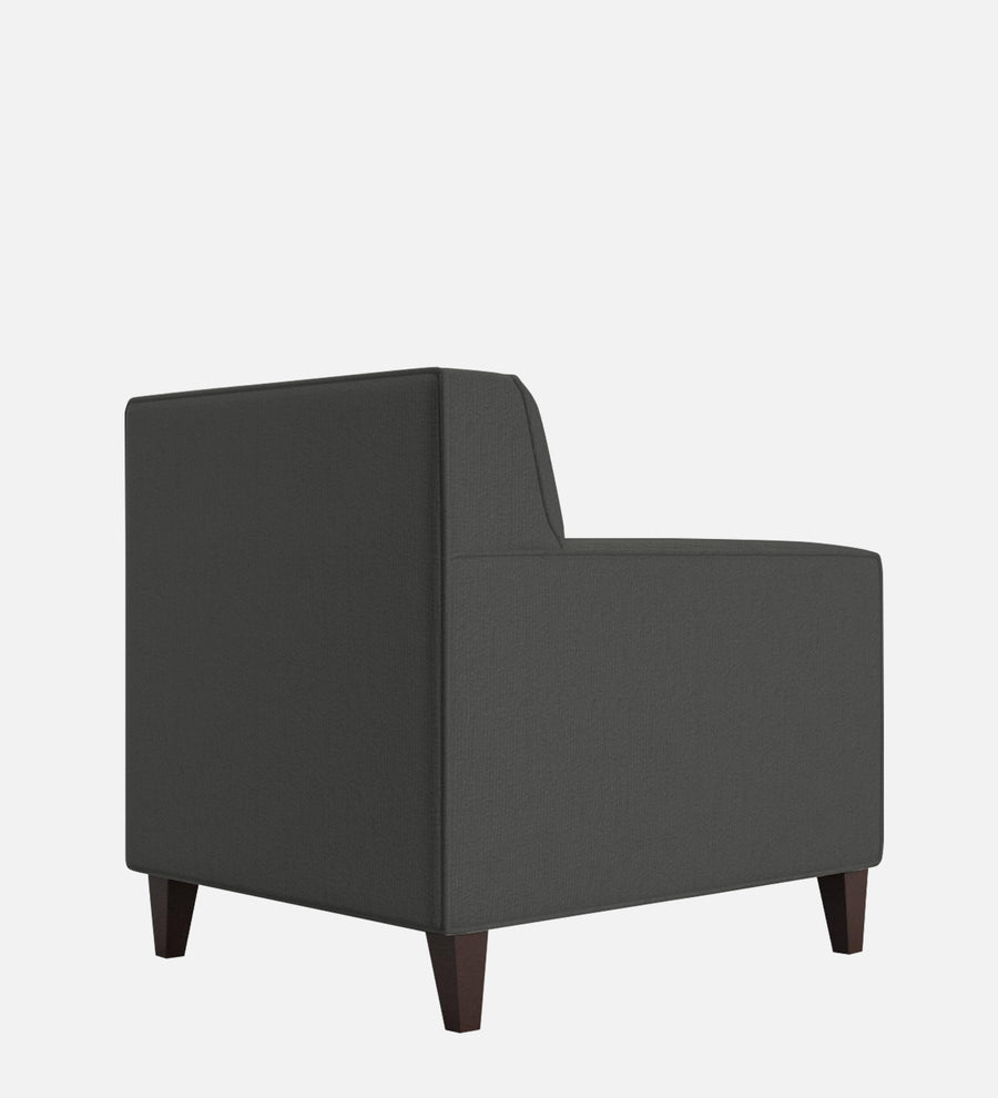 Miller Fabric 1 Seater Sofa In Charcoal Grey Colour - Febonic Living