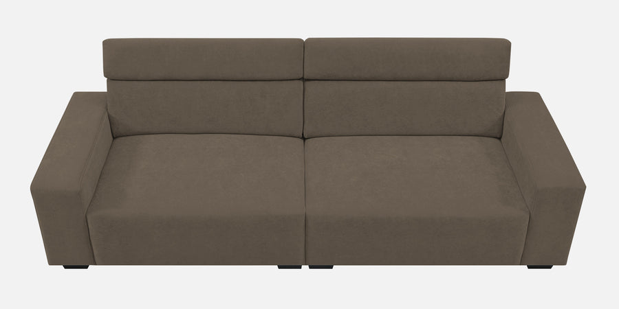 Hiro Fabric 3 Seater Sofa In Broco Dust Colour - Febonic Living