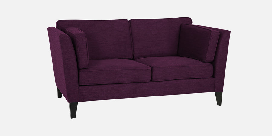 Nigar Fabric 2 Seater Sofa In Greek Purple Colour - Febonic Living