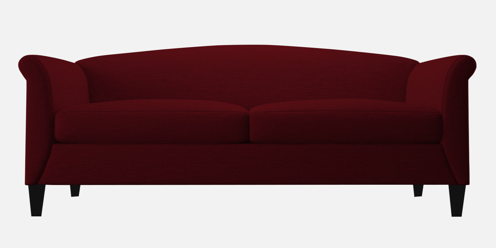 Kimber Fabric 3 Seater Sofa in Ruby Red Colour