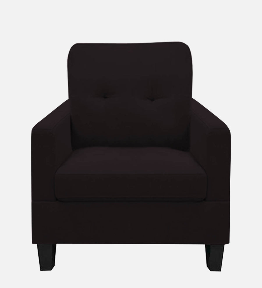 Thomas Fabric 1 Seater Sofa In Cara Brown Colour - Febonic Living