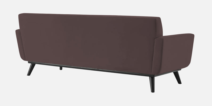 Tucker Velvet 3 Seater Sofa In Mocha Brown Colour - Febonic Living