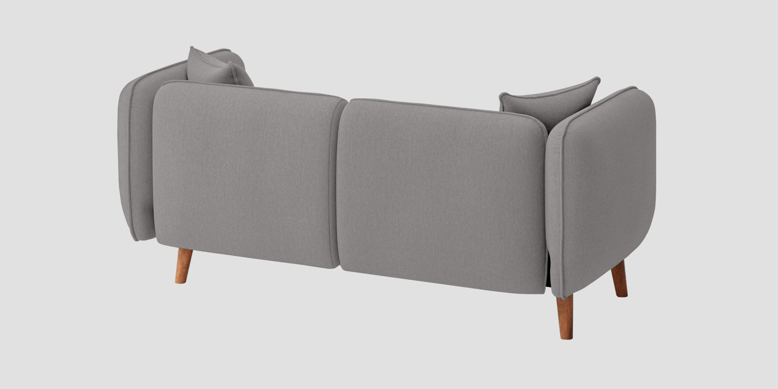Reva Fabric 2 Seater Sofa In Silver Grey Colour - Febonic Living