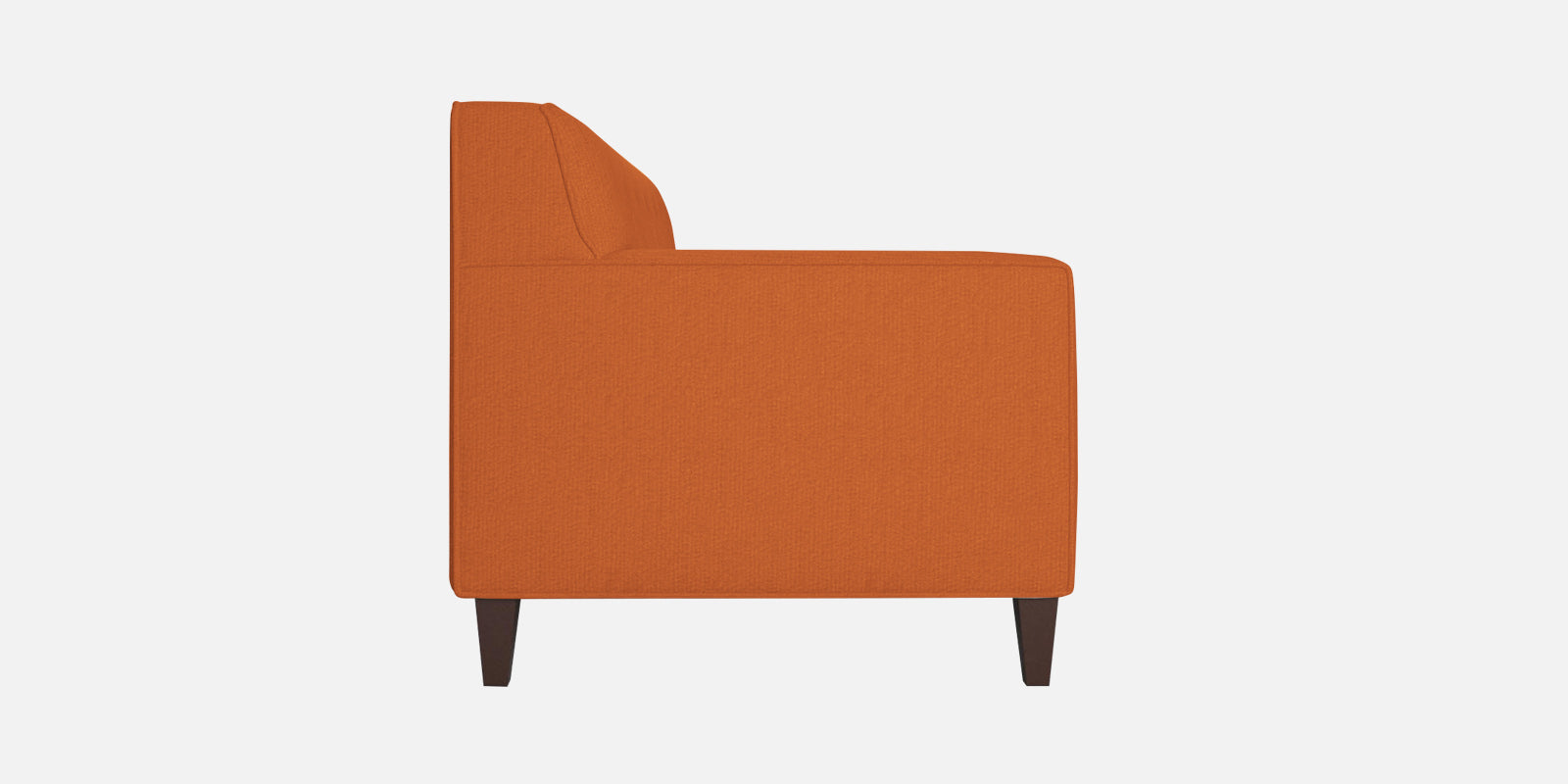 Miller Fabric 2 Seater Sofa in Vivid Orange Colour