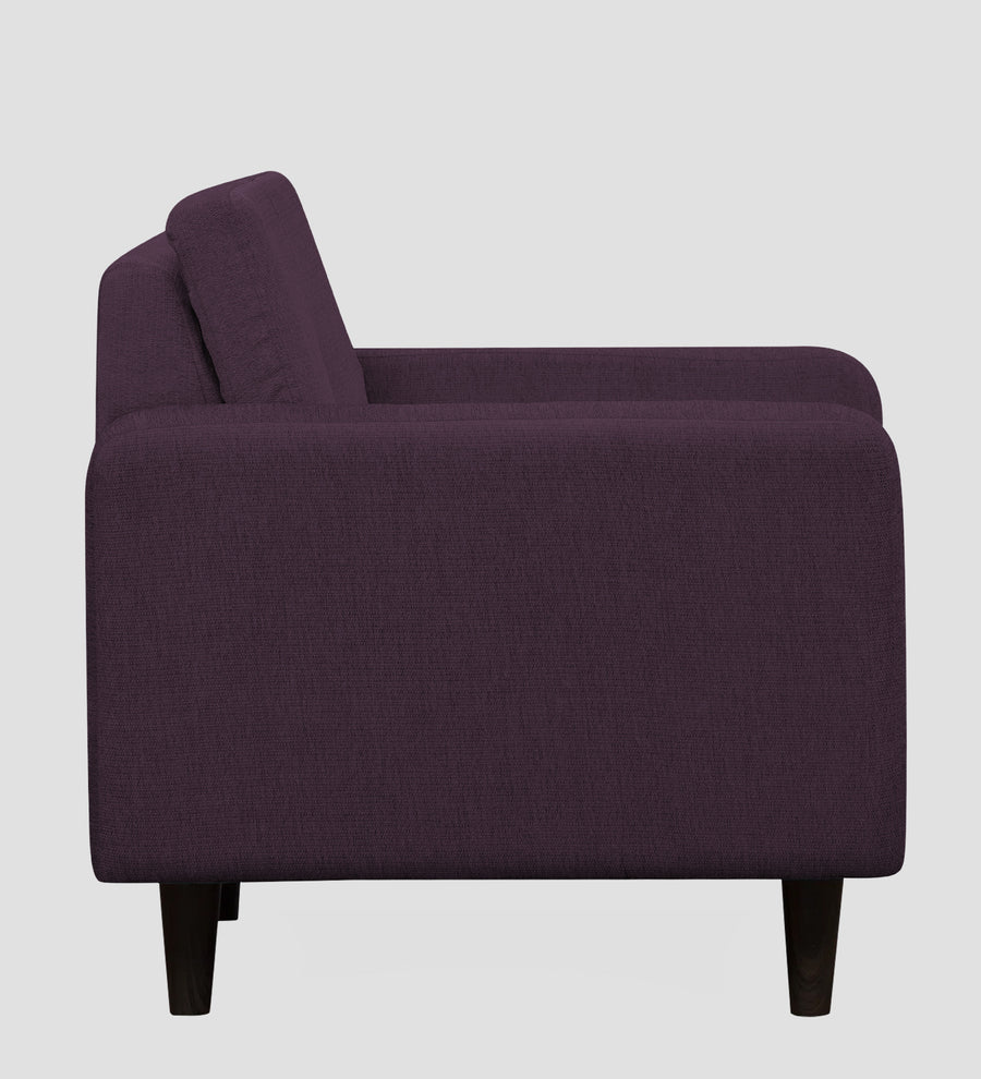 Noha Fabric 1 Seater Sofa In Greek Purple Colour - Febonic Living