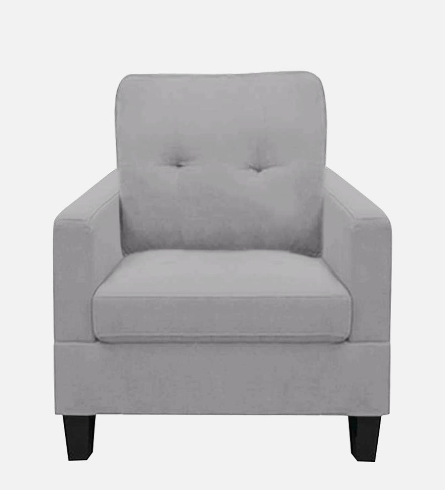 Thomas Fabric 1 Seater Sofa In Lit Grey Colour - Febonic Living