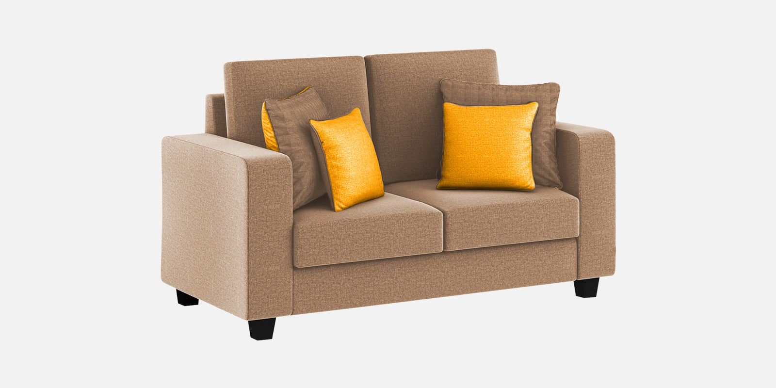 Nabi Fabric 2 Seater Sofa In Cosmic Beige Colour