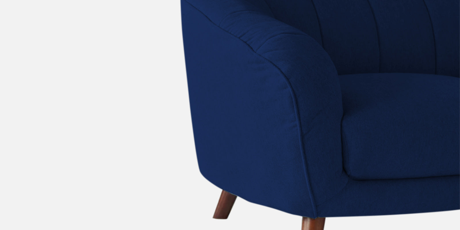 Benjamin Fabric 2 Seater Sofa in Royal Blue Colour