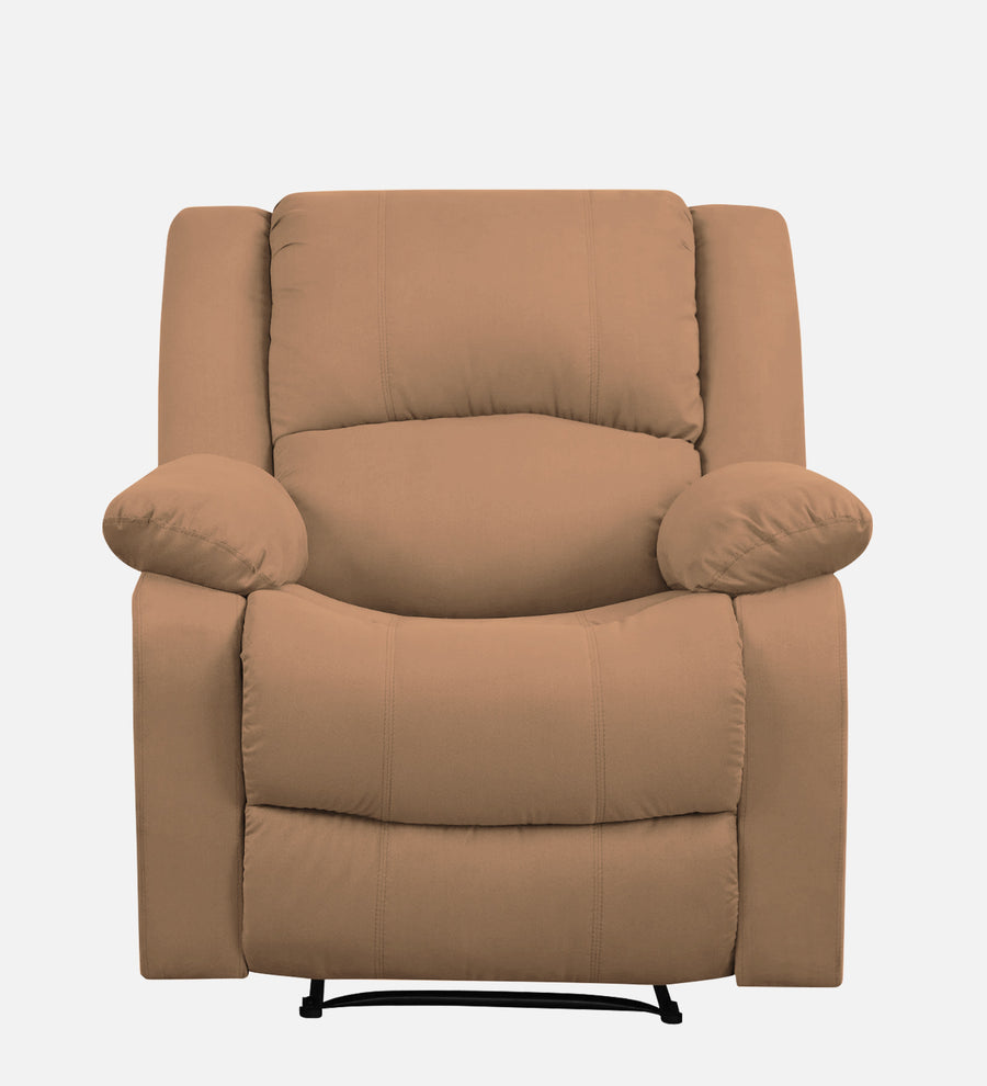 Henry Fabric 1 Seater Motorized Recliner In Cookie Beige Colour - Febonic Living