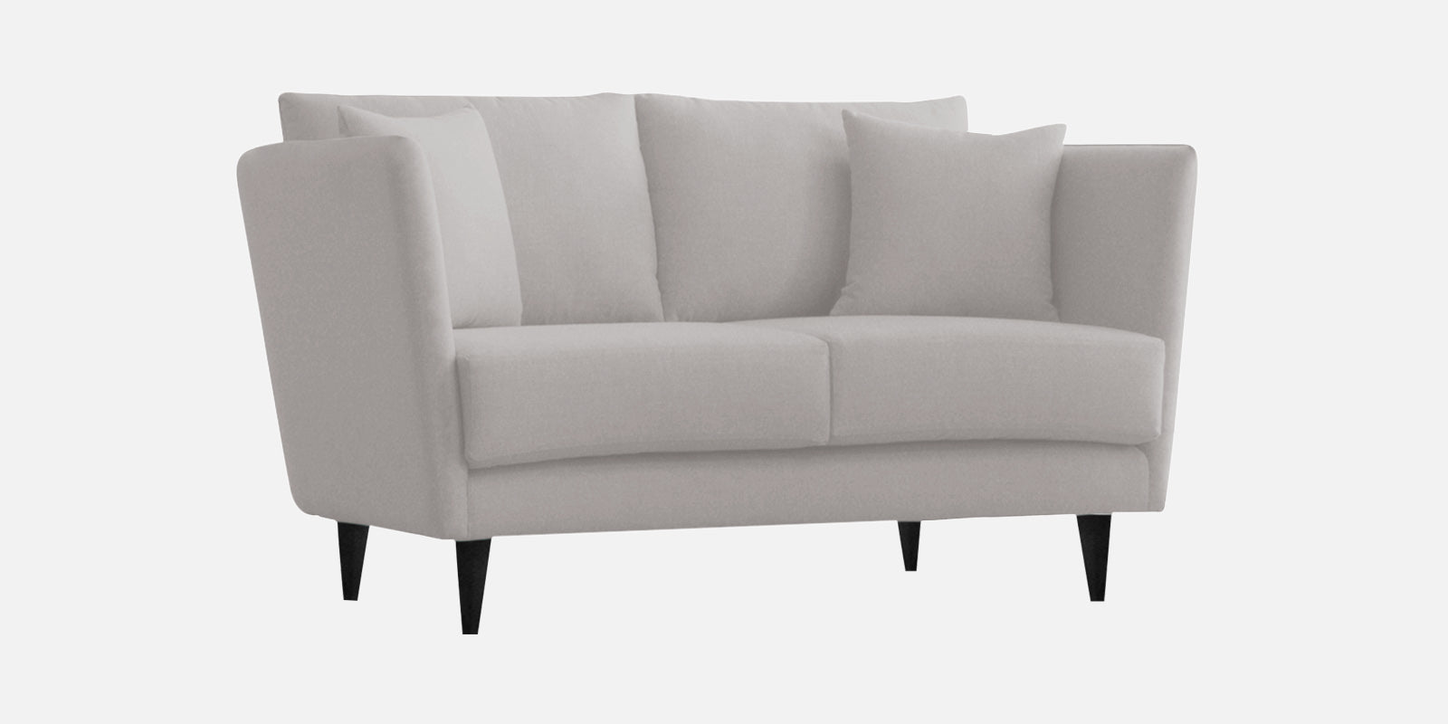 Norway Velvet 2 Seater Sofa In Concrete Grey Colour